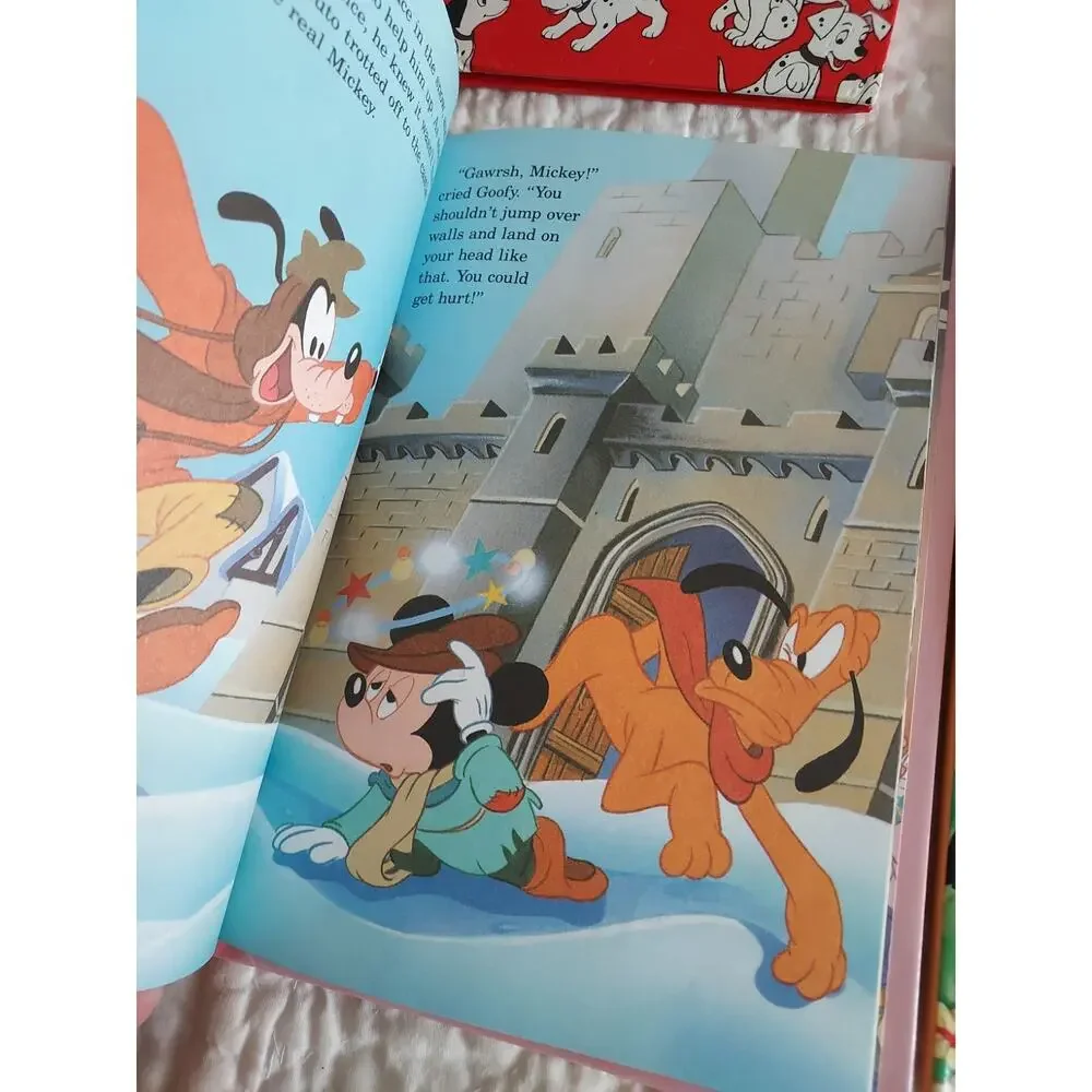 Wonderful World Of Reading Disney Lot Of 10 Books Bambi Aladdin Pinocchio Mermid